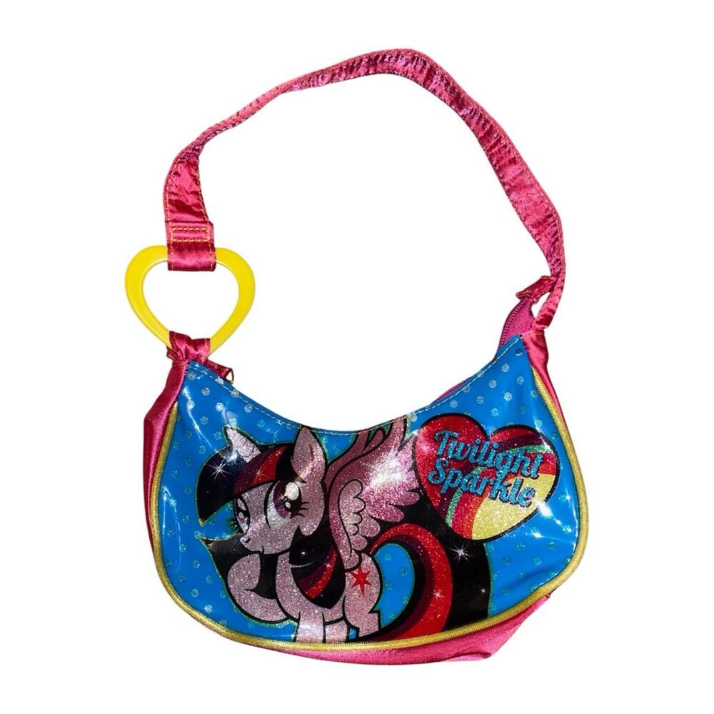 2013 My Little Pony Twilight Sparkle pink & blue purse
